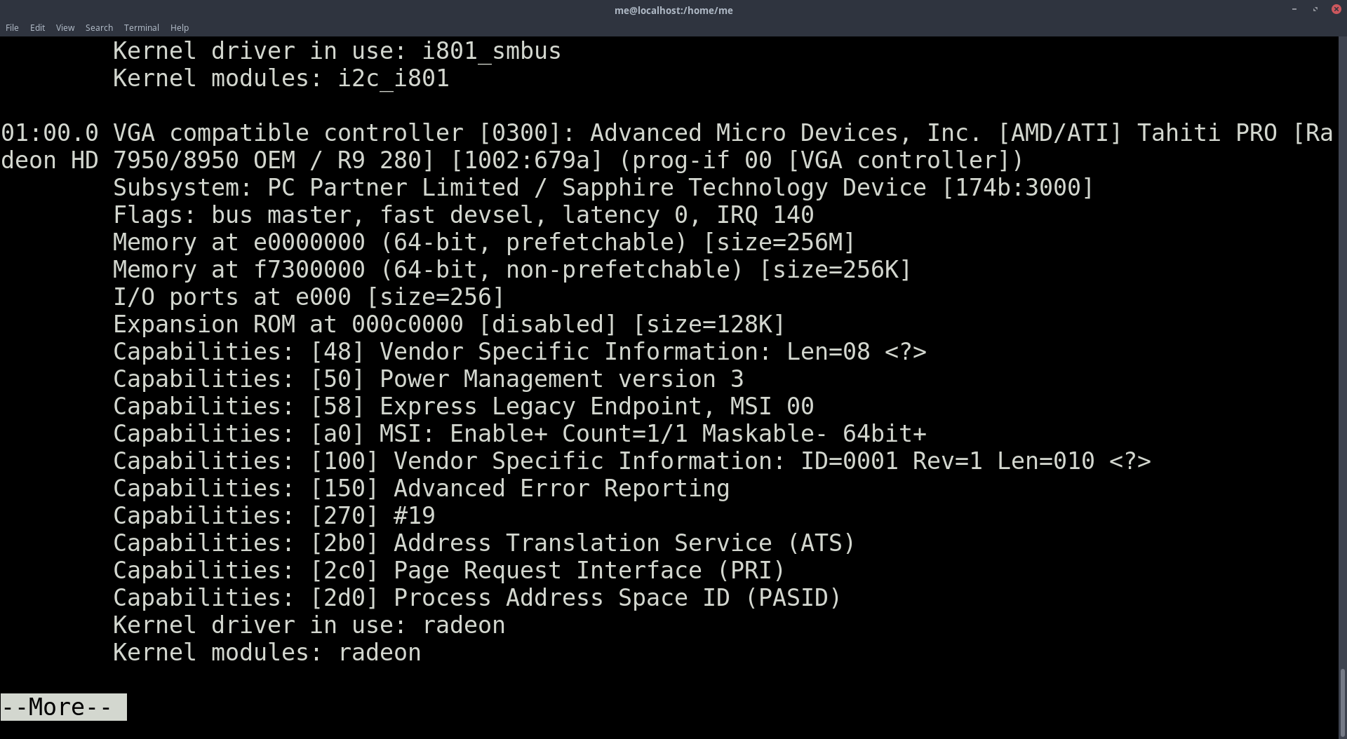 the Radeon 7950 will be the Primary GPU for Fedora