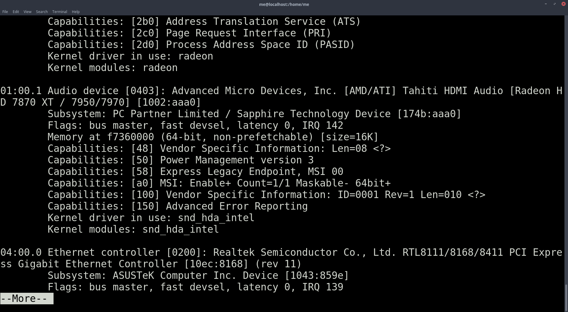 the Radeon 7950 will be the Primary GPU for Fedora