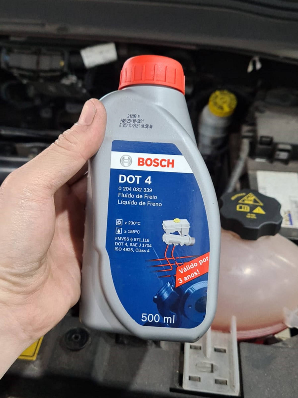 Fluido de Freio Novo