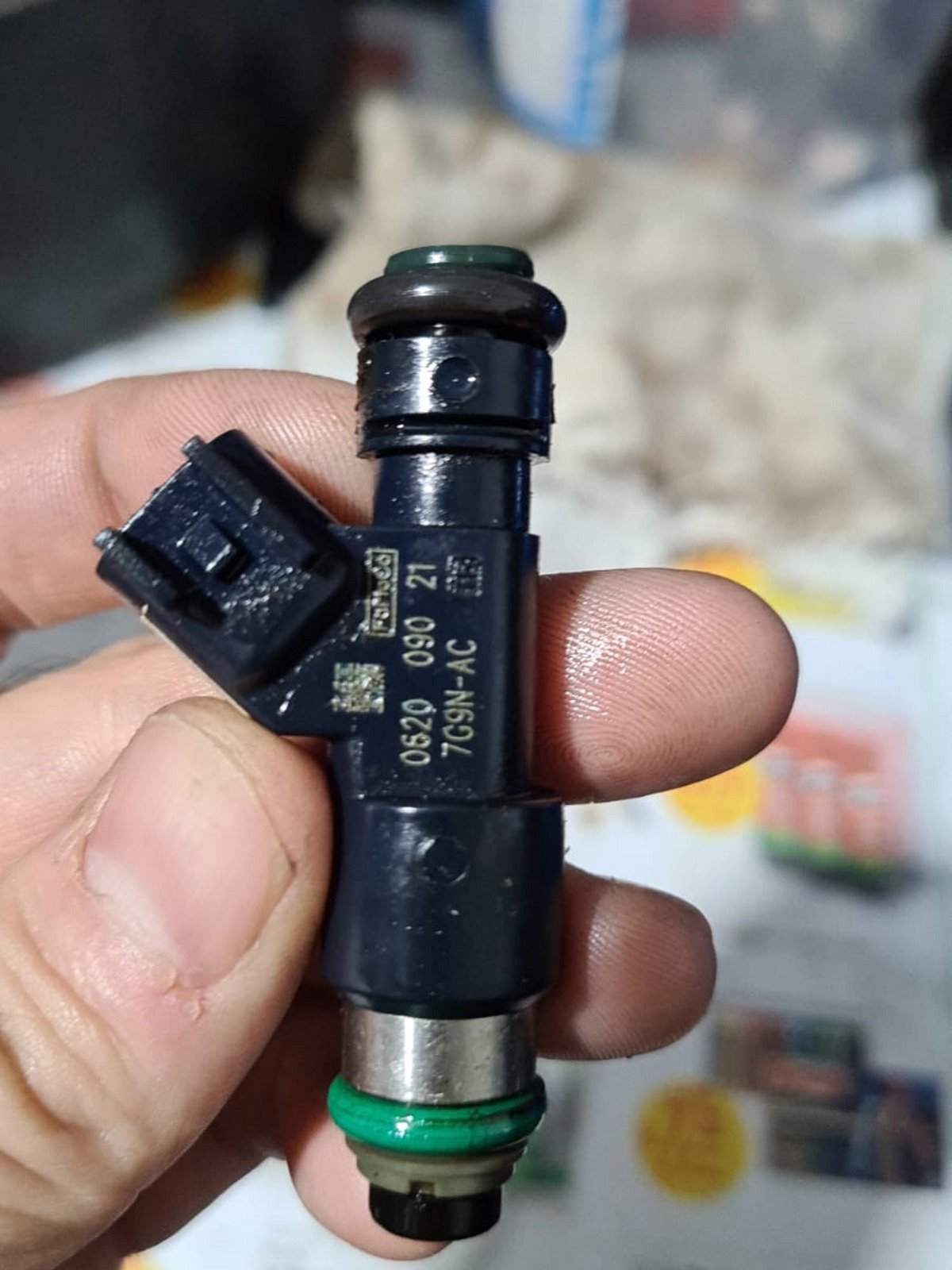 Bico Injetor com Problema