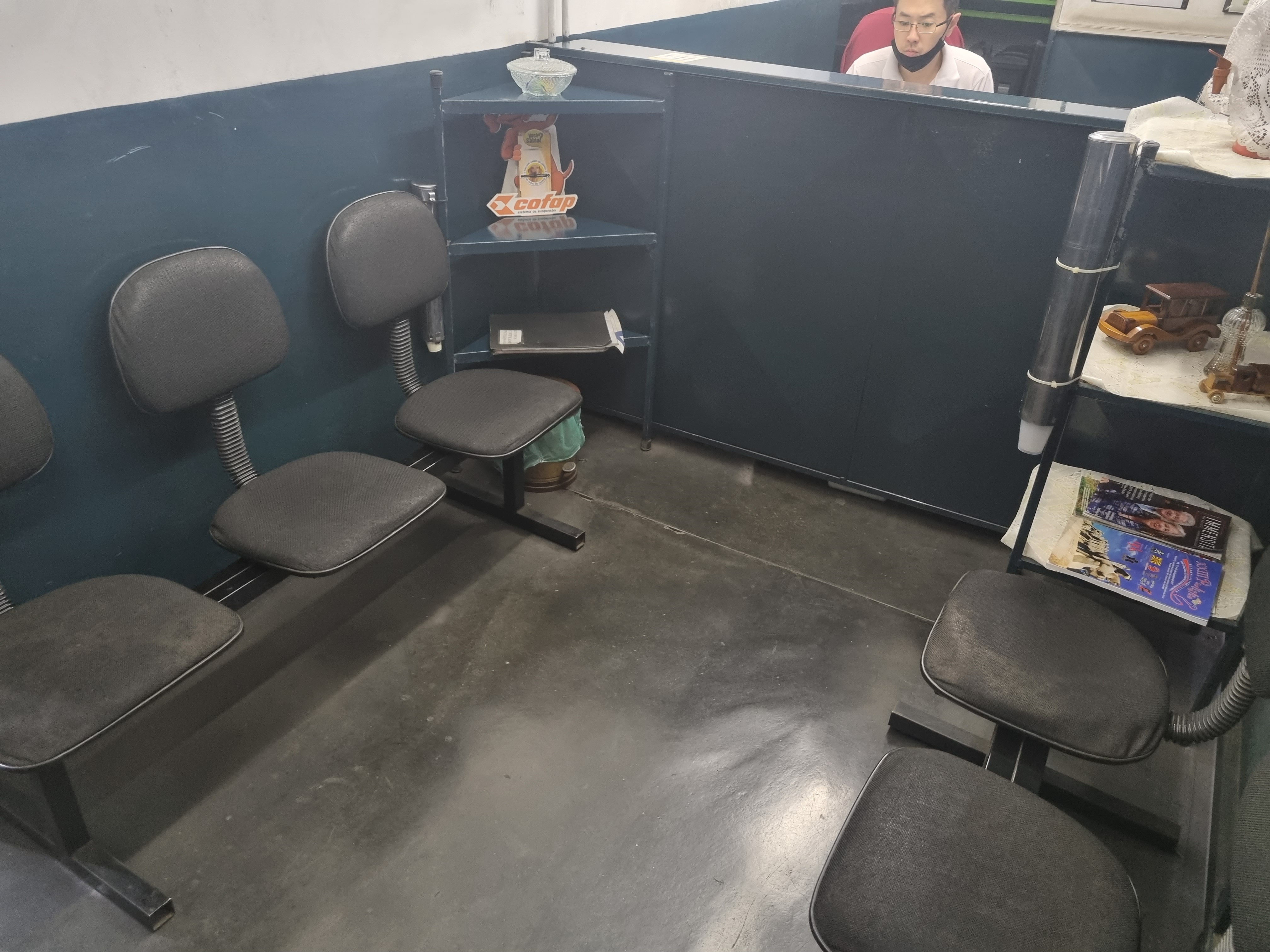 &Aacute;rea de Espera dos Clientes